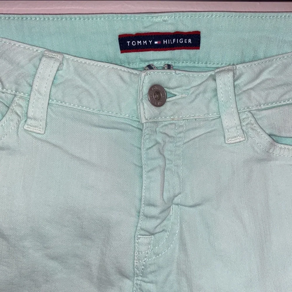 Tommy Hilfiger Mint Green Size 2 Capri Jeans - Picture 7 of 9
